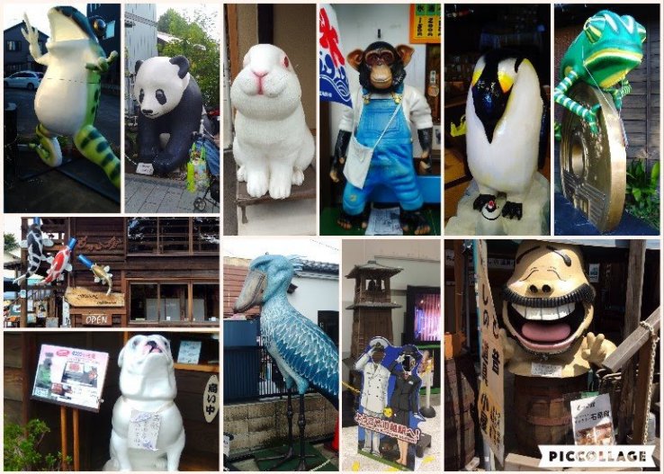 Styrofoam Art in Kawagoe