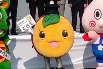Tokimo, the mascot of Kawagoe