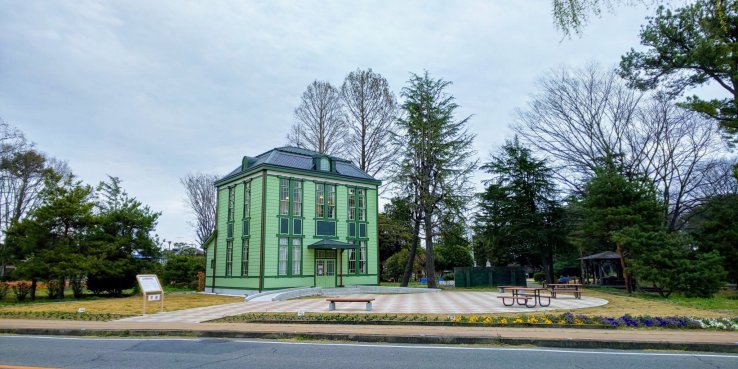 Vert Cafe in a Cultural Property of Gyoda