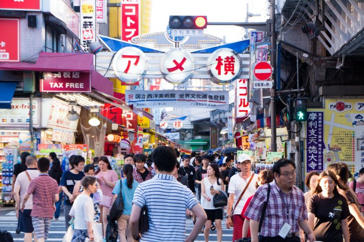 Ameya Yokocho is a shopper's paradise
