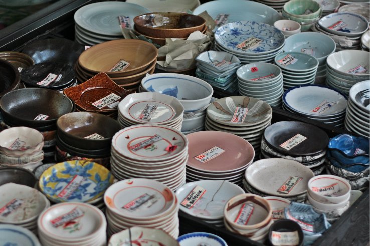Need new dishware? Kappabashi has you covered!