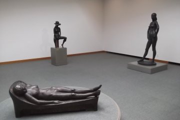 In the Churyo Sato gallery