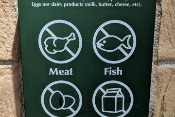 Vegans can rest assured their meal is vegan-friendly