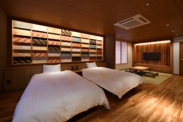 One of the six rooms at Ichijo