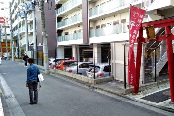 Side street entrance