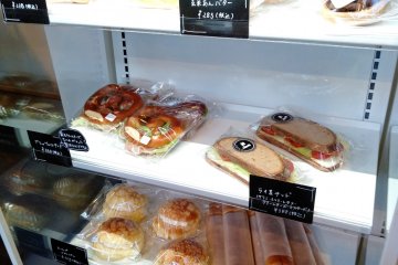 Chilled sandwiches and sweets
