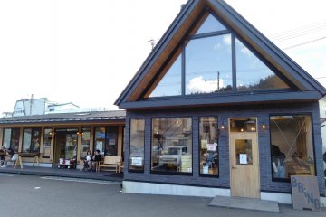 View from outside parking lot