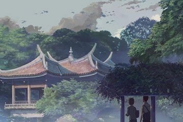 The same location used in the anime 'Kotoba no niwa'