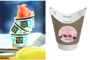 Rose gelato and rose herbal tea are a couple of the rose-flavored options