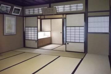 The traditionally styled interior