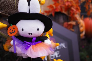 A limited number of Halloween Miffy plush toys will be available for purchase