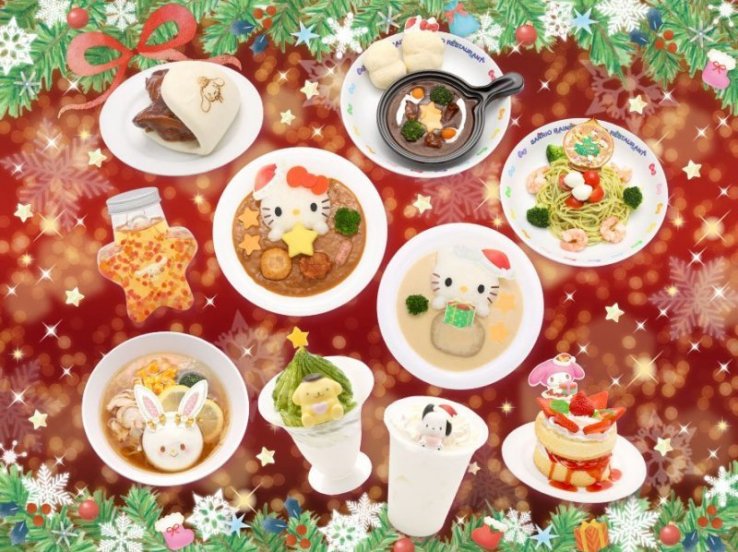Festive foodie fun at Sanrio Puroland