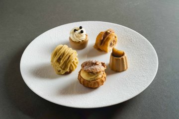 The chestnut-filled dessert offerings