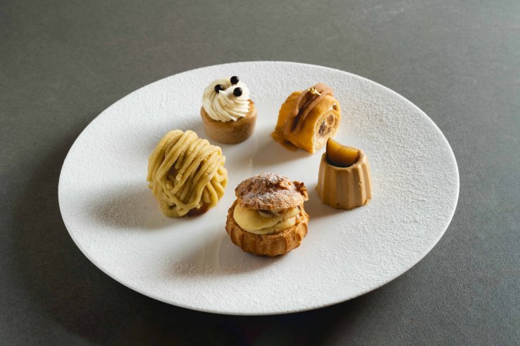 The chestnut-filled dessert offerings