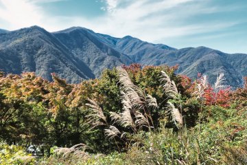 Surrounding mountain range