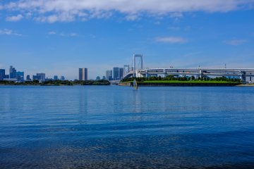 Try windsurfing on Tokyo Bay