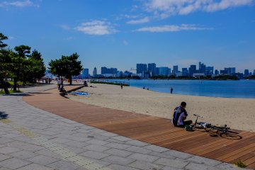 The park features a long boardwalk to enjoy the views or take a break from your weekend activities