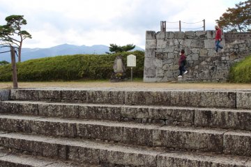 The stonework on the summit is well preserved