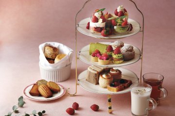 The flavors of strawberry and pistachio come together at this event