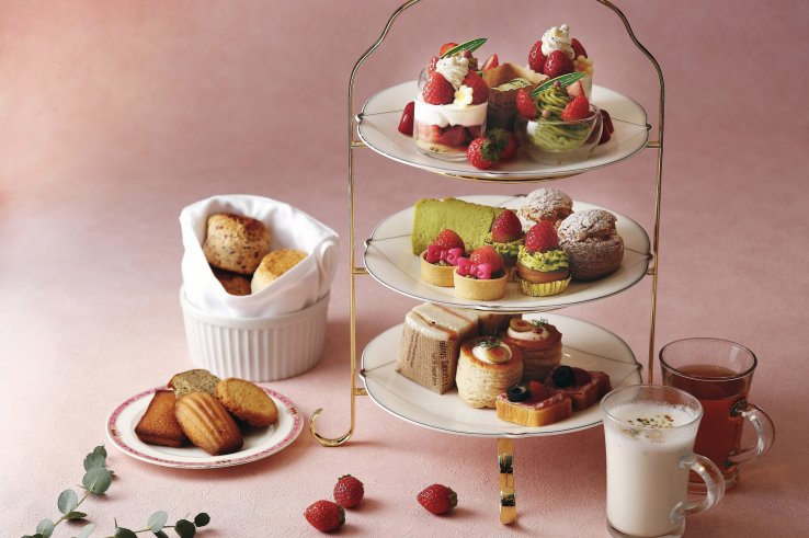 The flavors of strawberry and pistachio come together at this event