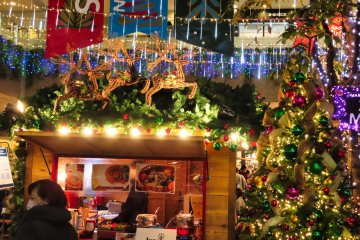 Marugamemachi Shopping district's Christmas Market