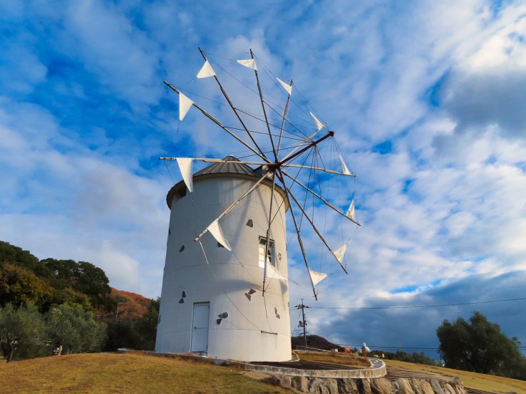 Greek Windmill at Olive Park