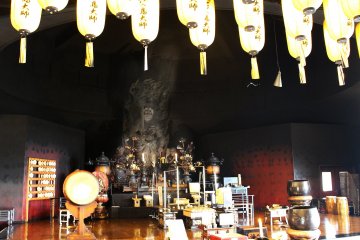 Fudo Myō in Enoshima Daishi temple 