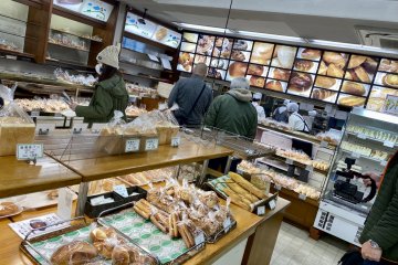The bakery's ground floor