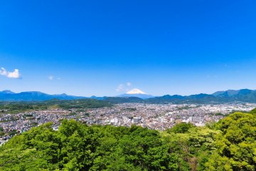 Mt. Fuji off in the distance
