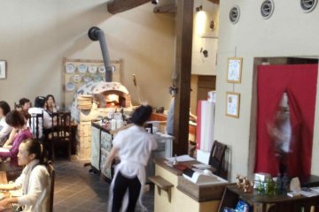 Busy interior