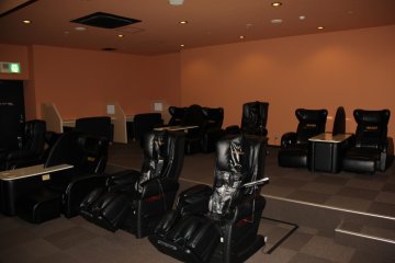 <p>Be sure to explore every corner of Round 1, these massage chairs are located behind the billiards area and the snack bar on the sixth floor</p>