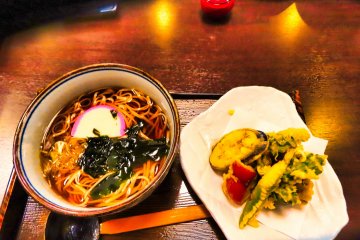 Soba lunch,Day 1