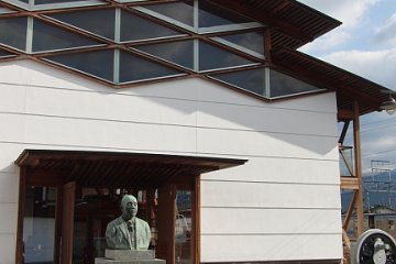 The building itself is interesting