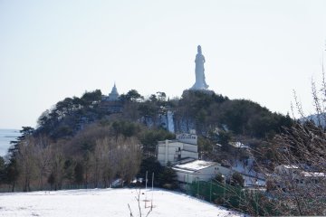 The Kamaishi Daikannon is one of the cultural spots visited during the two-day event