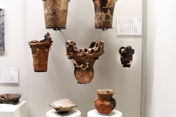 Vessels in the Sendai City Museum (currently closed for reconstruction)