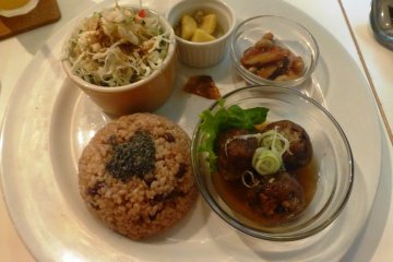 The brown rice lunch special