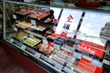 The mouthwatering display case is a test of temptation!