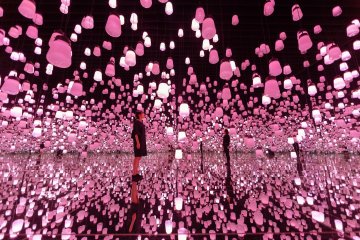 TeamLab Borderless Odaiba's Last Springtime Exhibition