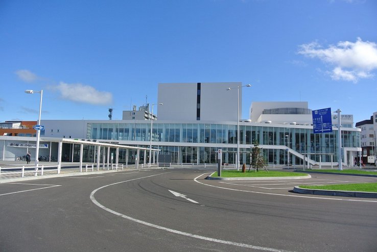 Wakkanai Station is Japan's northernmost train station