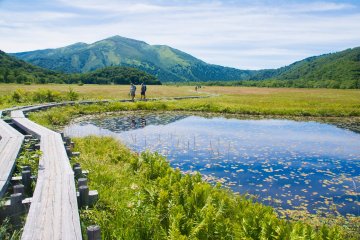 Ozegahara Marshland in Gunma Prefecture