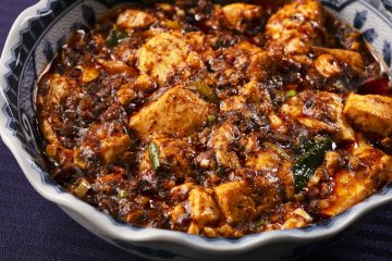 Mapo tofu from Shisen Hanten