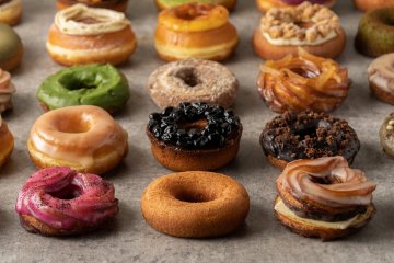 Koé donuts focus on organic, natural ingredients and local produce in their creations