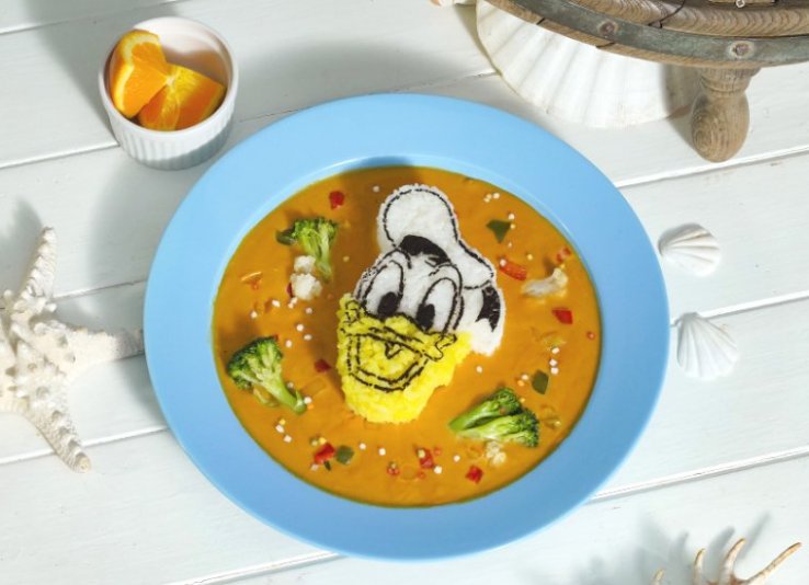 The Happy! Donald Duck Curry Rice