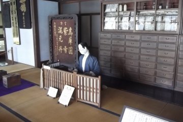 "Konnichiwa, Nakaya-san" - the pharmacist greets you in the storefront