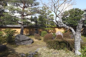 A pagoda in the garden