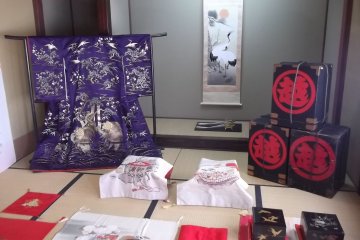 A fraction of the traditional objects on display