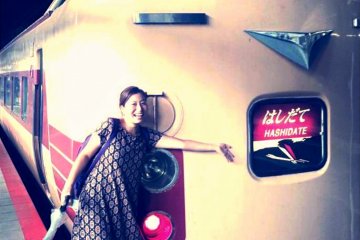 The old school Hashidate train