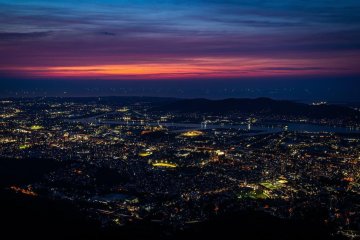 Sunset from Mt. Sarakura