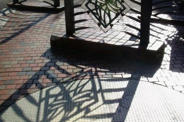 Dragonfly bridge railing