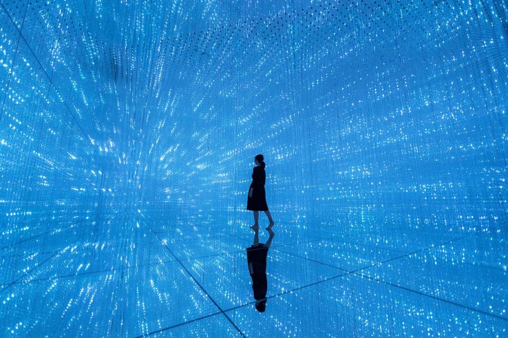 The Infinite Crystal Universe exhibition